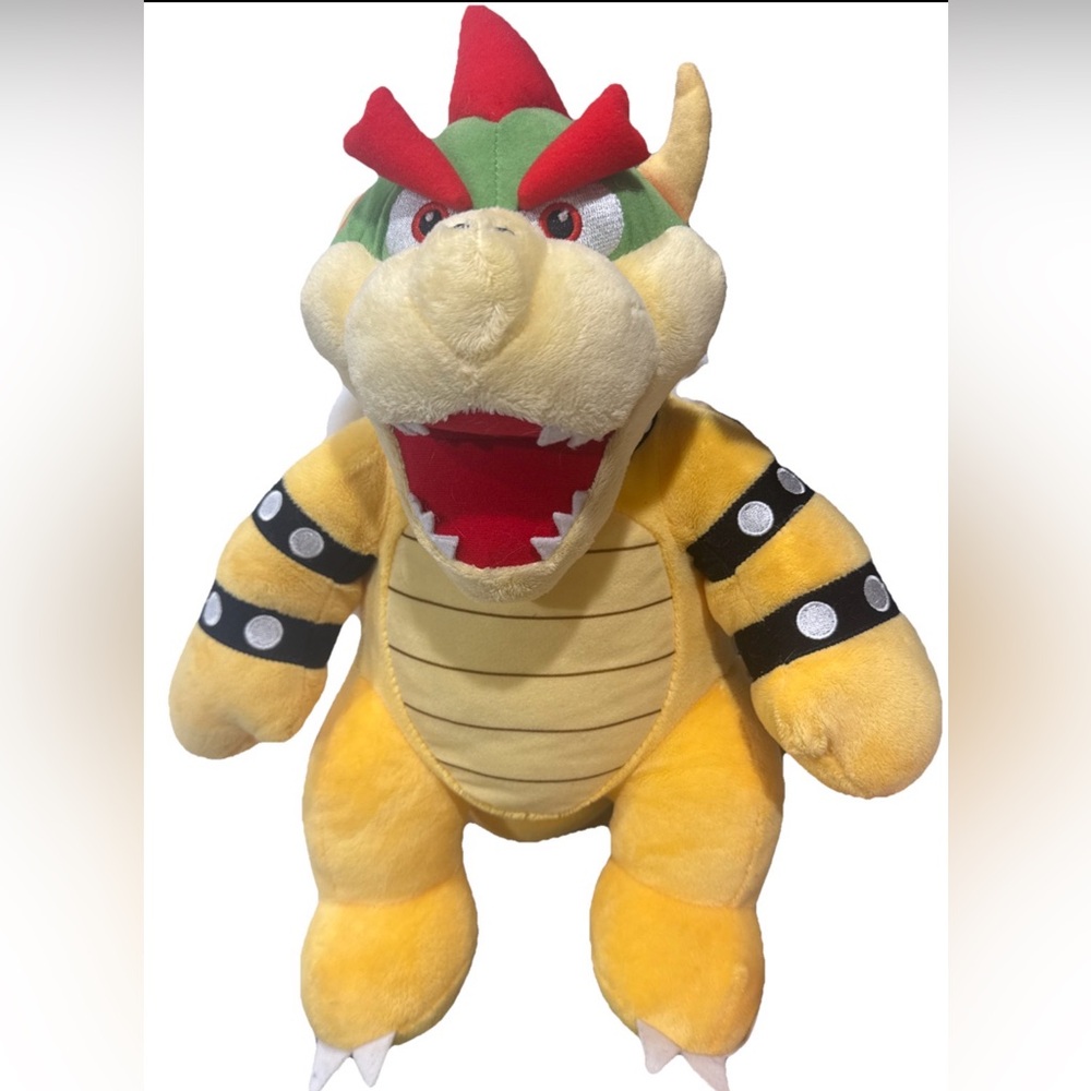 Build a Bear Bowser King Koopa 2018 Super Mario 16in Excellent Condition